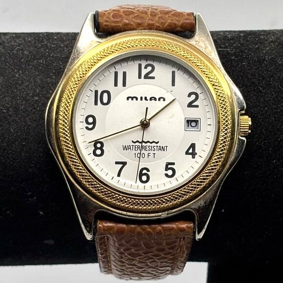 Vintage Gold Milan Men's Watch - Picture 1 of 4